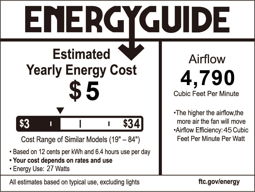 46 Inch Ceiling Fan Low Profile