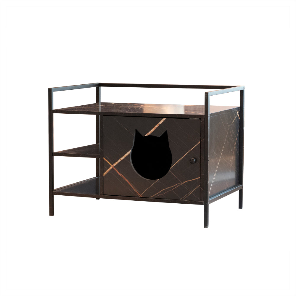 Bellura Pet Cat Litter Box Furniture Hidden Litterbox Enclosures