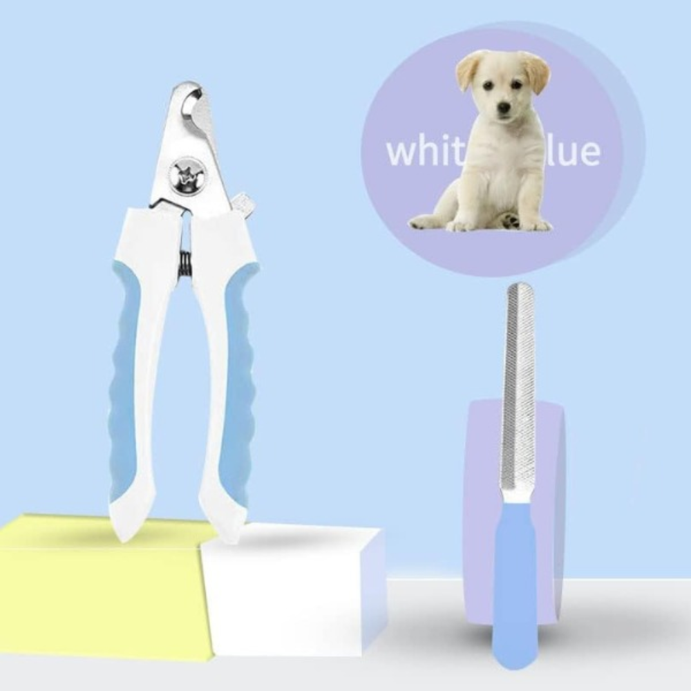 Bellura Pet - Nail Clipper Set for Pets - Blue