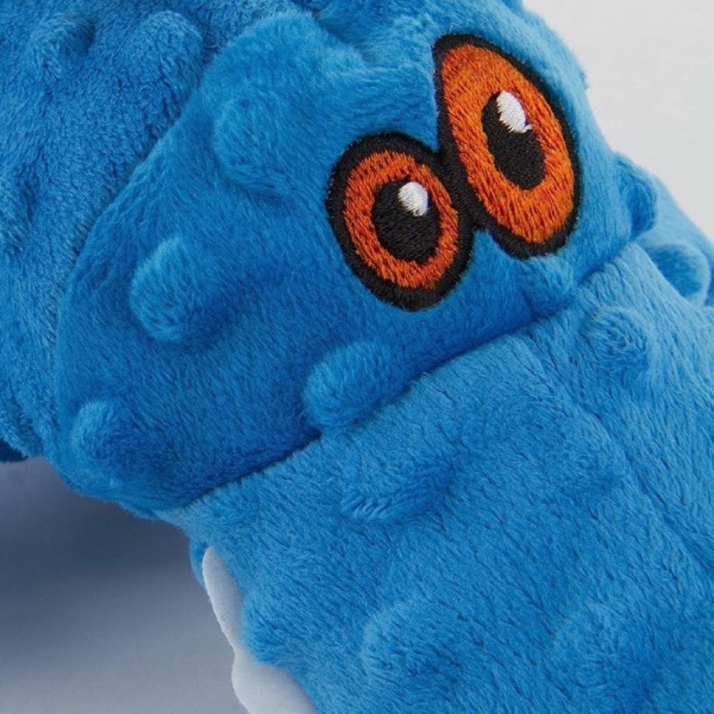 Bellura Pet - Squeaky Plush Dog Toy - Blue