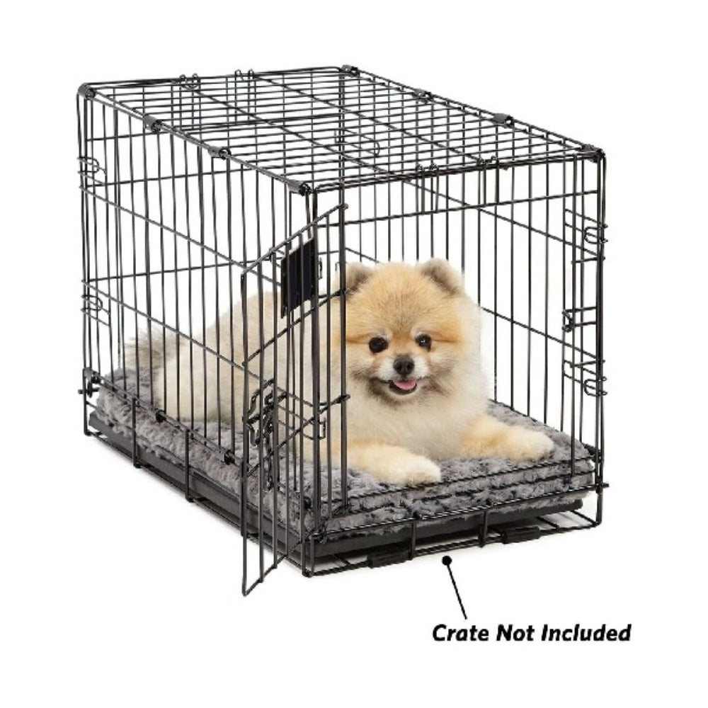Bellura Pet - Gray Ombre Swirl Lush Animal Bedding - Gray