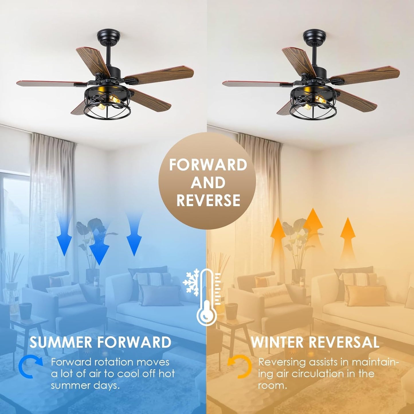 42 or 52 Ceiling Fan