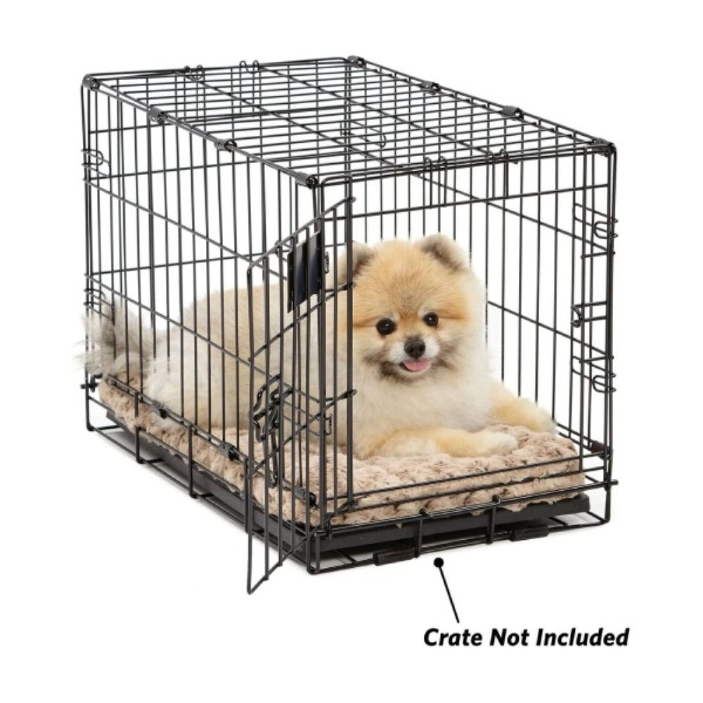 Bellura Pet - Mocha Swirl Lush Pet Bedding - Coffee Brown