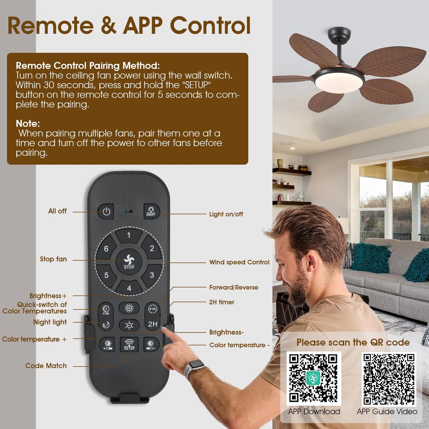48 inch ceilng fan