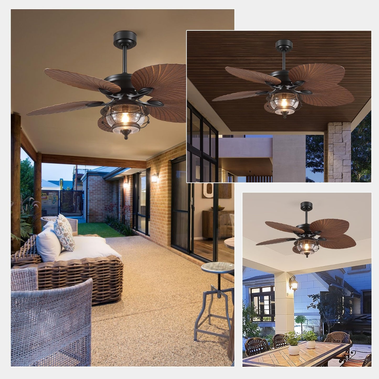 52 Inch Tropical Ceiling Fan