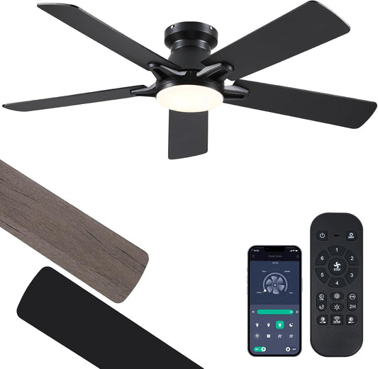 46 Inches Low Profile Ceiling Fan