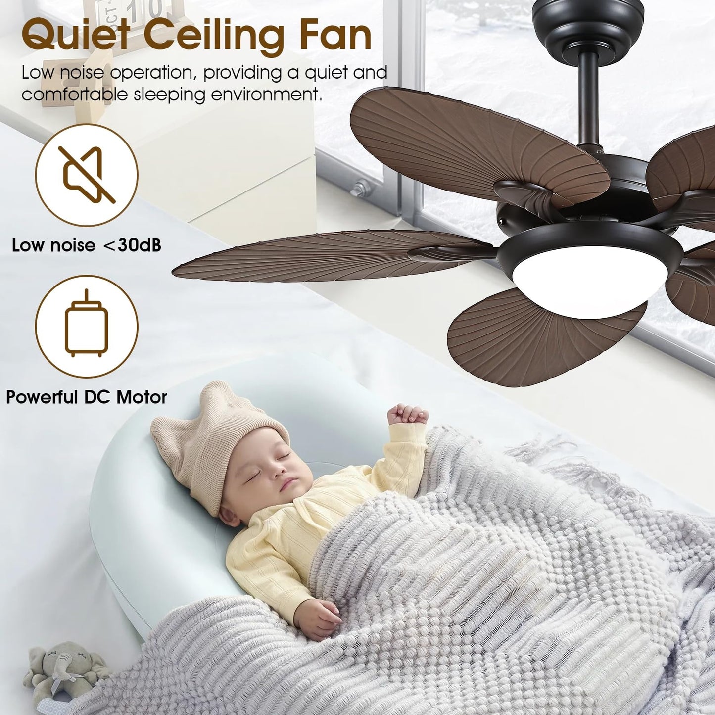 44 or 52  inch ceiliing fan