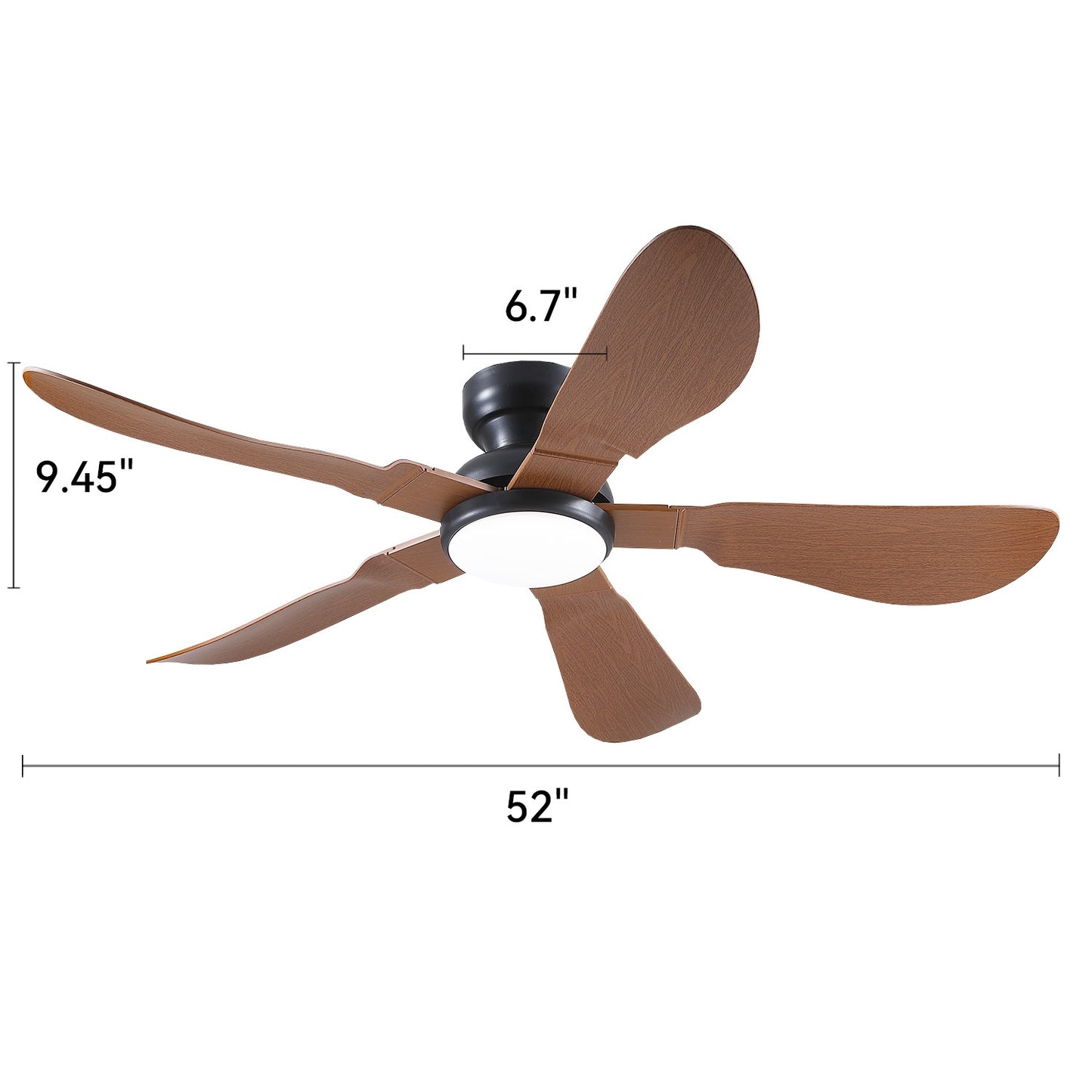 32/36/46/52 Inches Low Profile Ceiling Fan