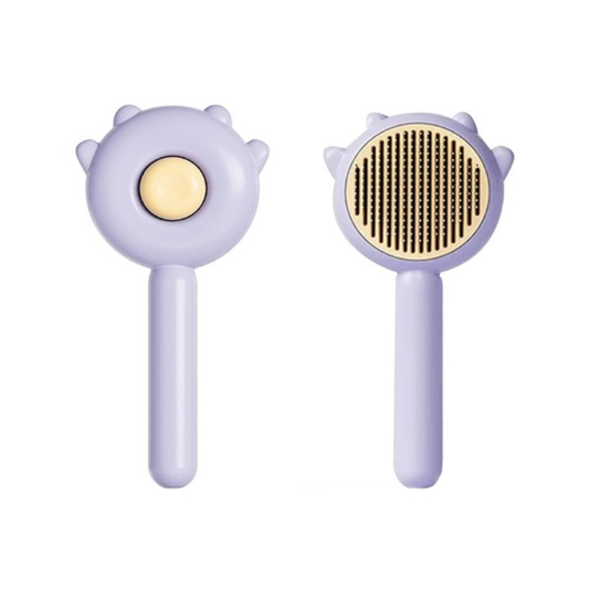 Bellura Pet - Pet Hair Cleaning Brush - Purple