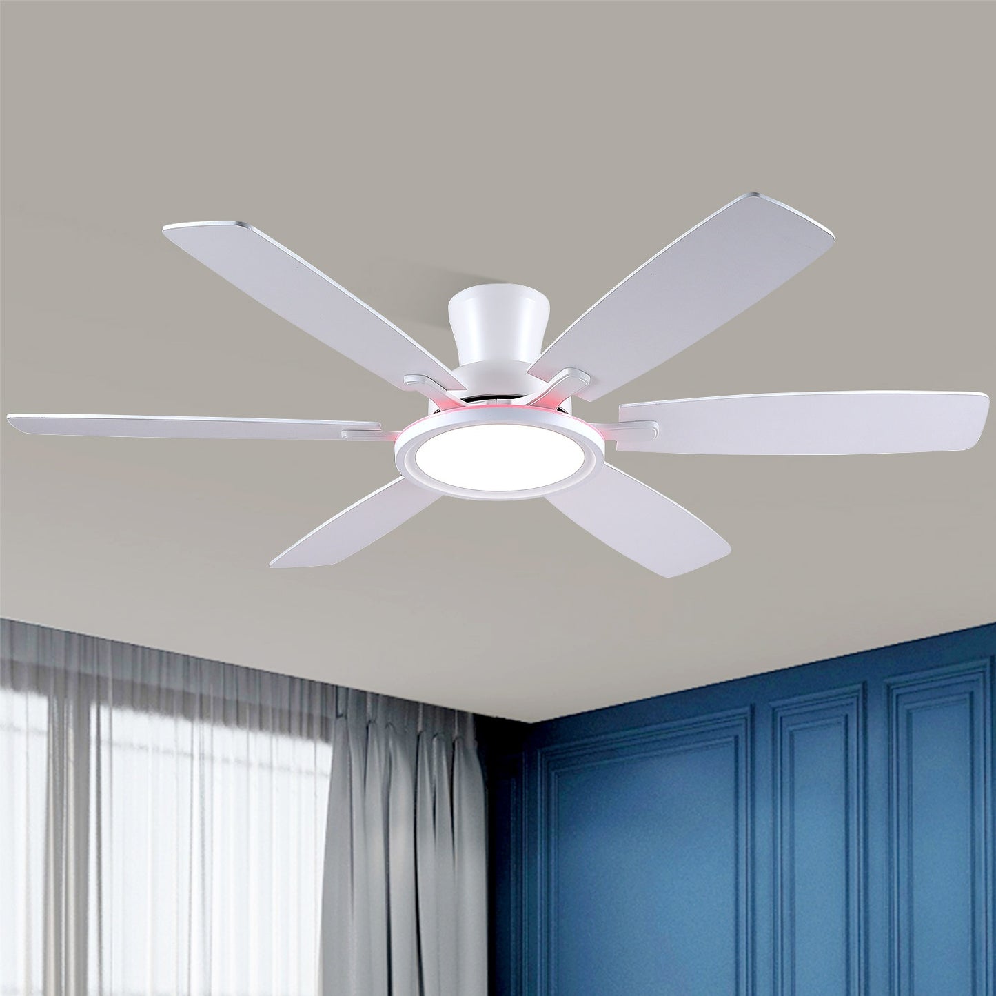 54 Inch Ceiling Fan with Light