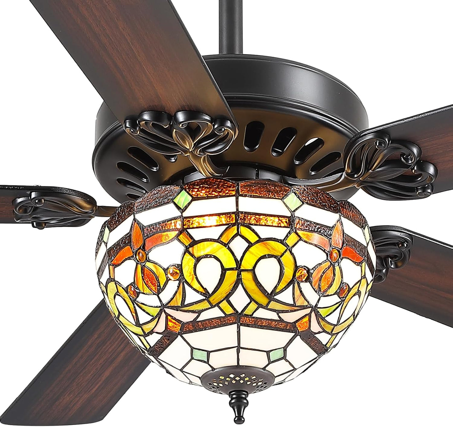 52 inches TIffany Ceiling Fan