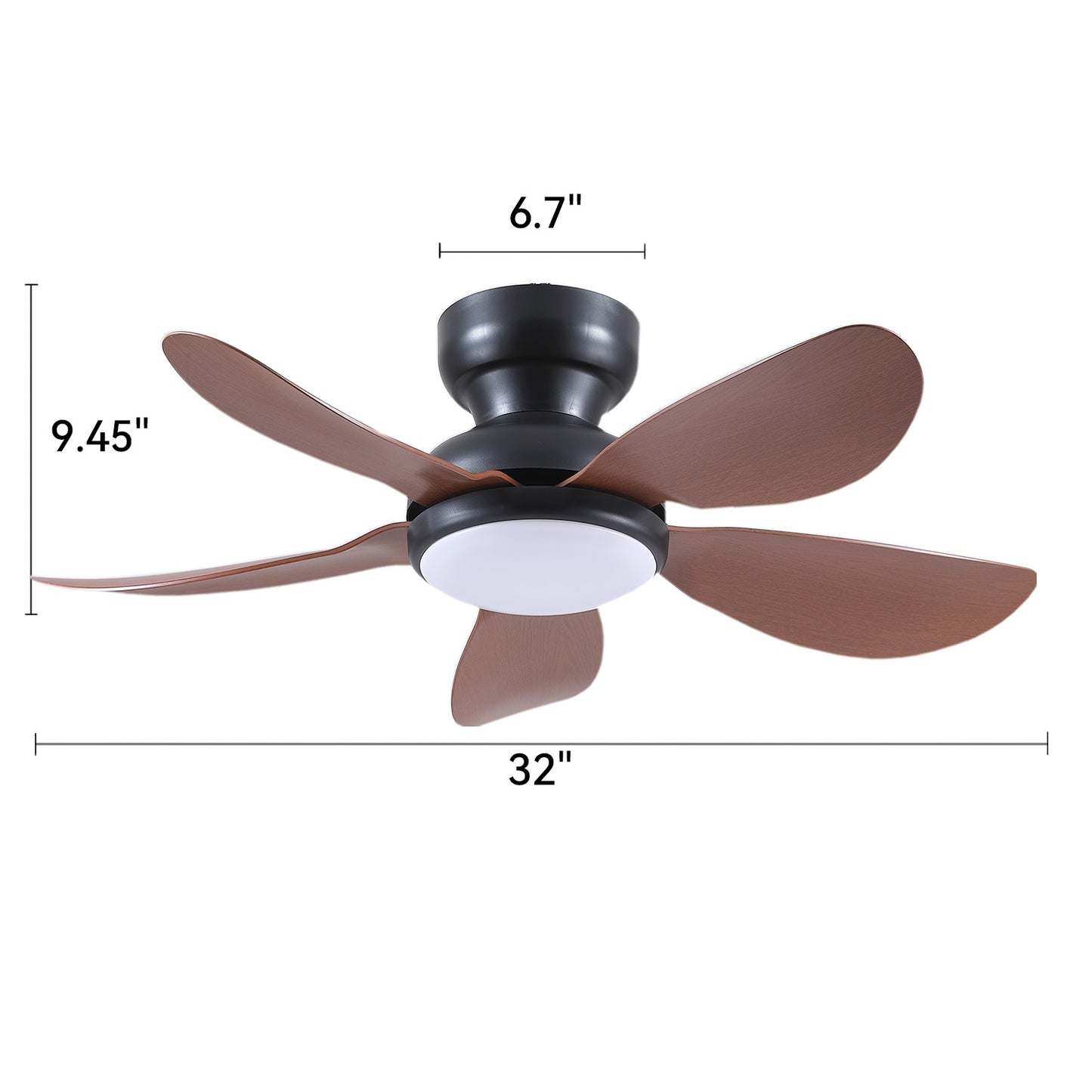 32/36/46/52 Inches Low Profile Ceiling Fan