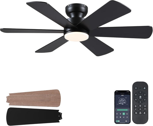 46 Inch Downrod  Ceiling Fan with 5 Blades