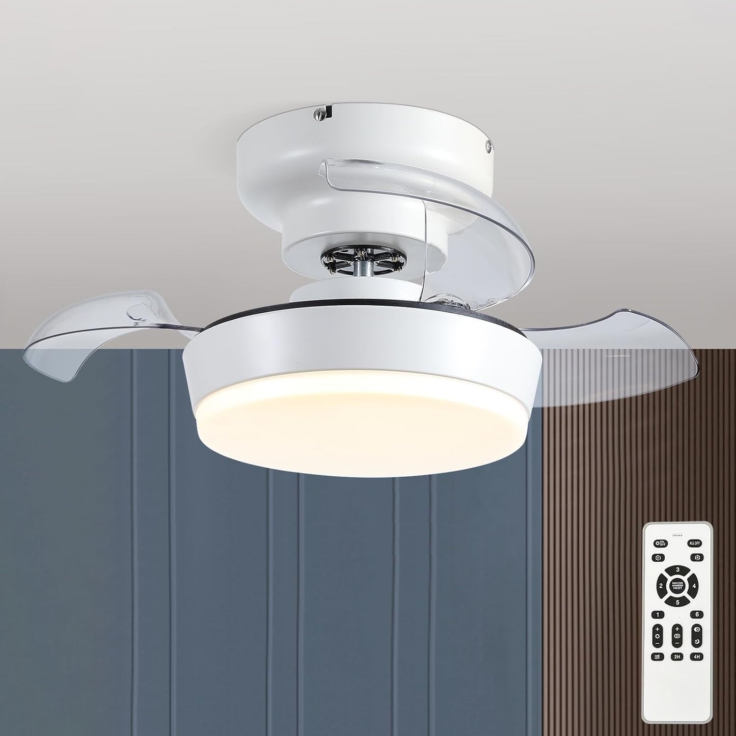 24" Flush Mount Ceiling Fan