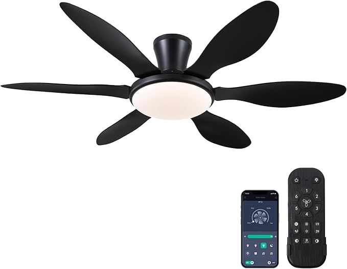51 Inch Flush Mount Ceiling Fan