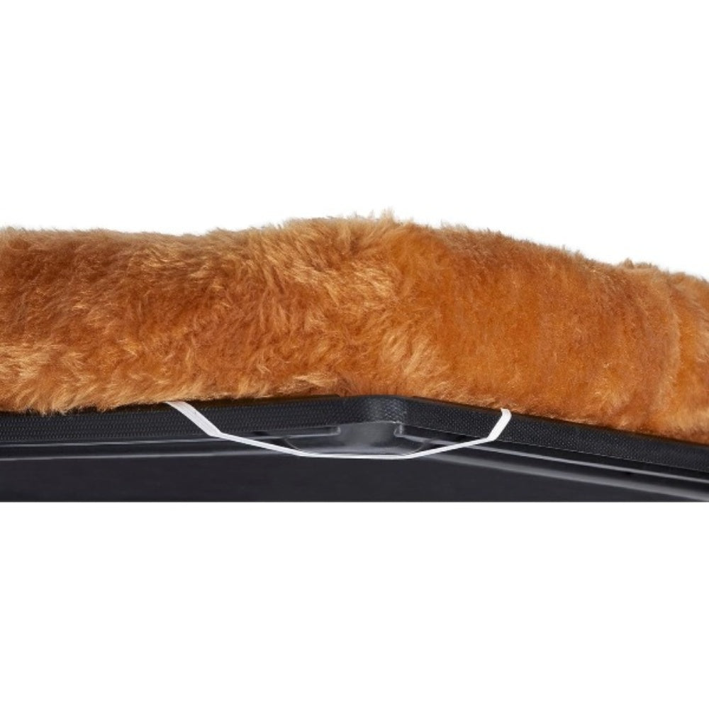 Bellura Pet - Comfortable Cinnamon Bolster Animal Bedding - Blue