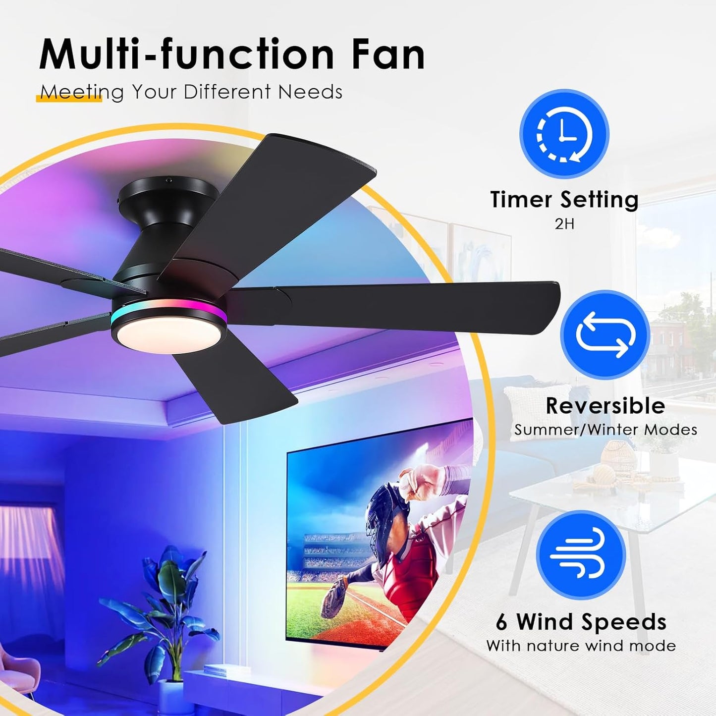52 Inch Ceiling Fan