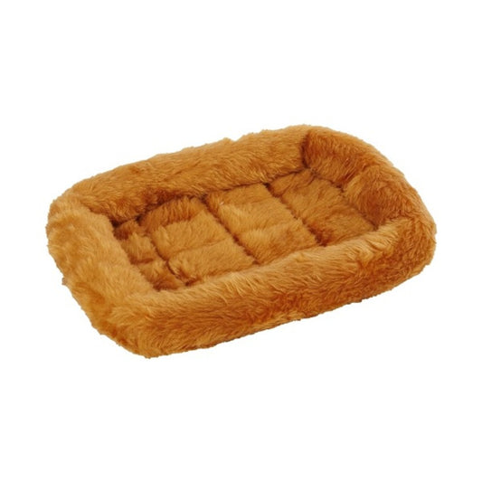 Bellura Pet - Comfortable Cinnamon Bolster Animal Bedding - Blue