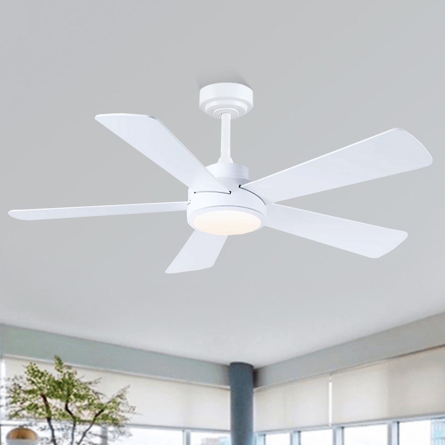 52 Inch Modern Ceiling Fan for Living Room