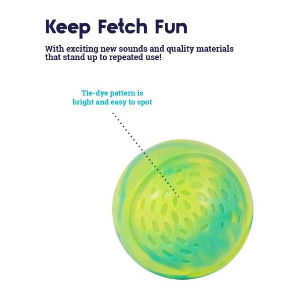 Bellura Pet - Fetch Ball Dog Toy - Green