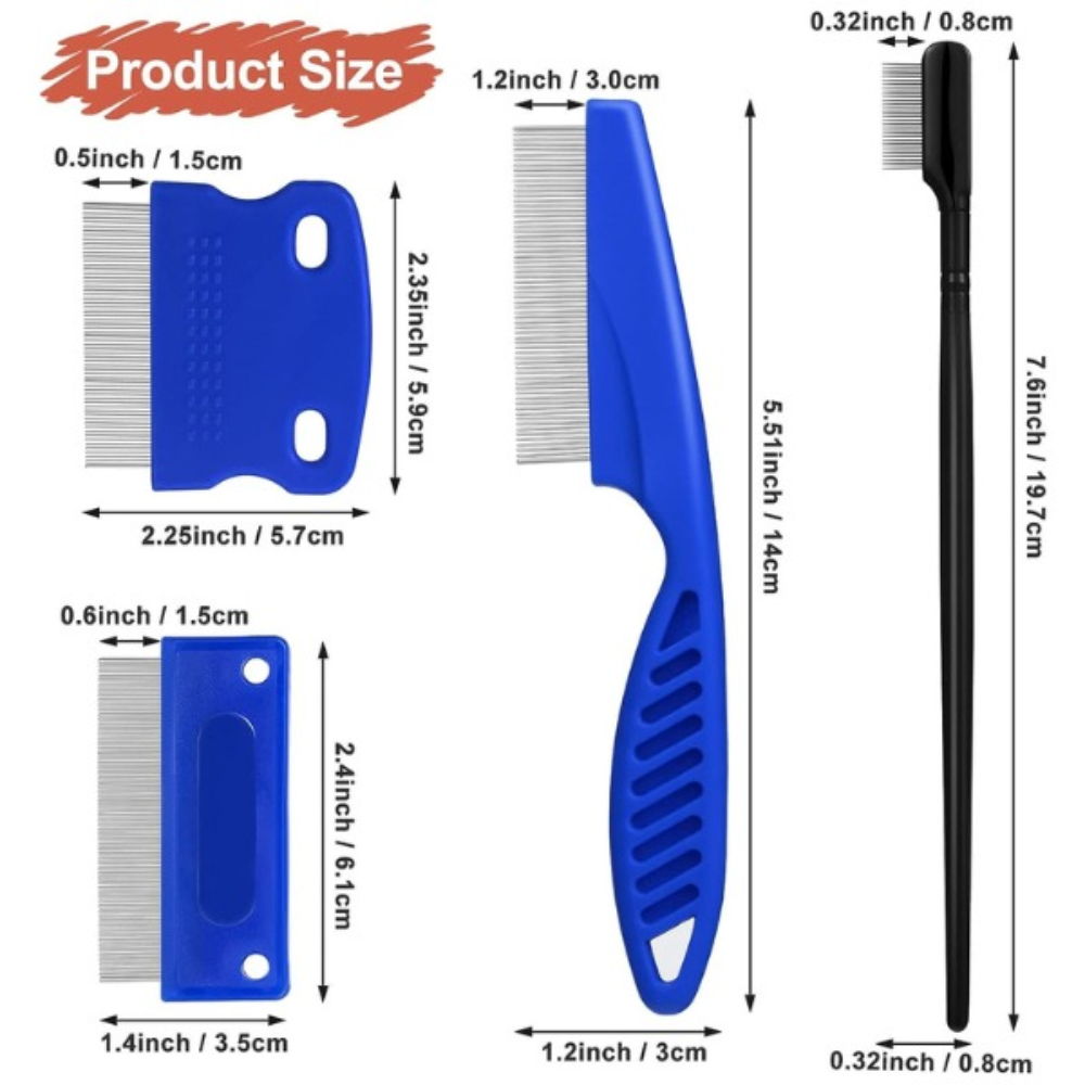 Bellura Pet - Stain Removing Grooming Set - Blue