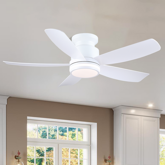 41 Inches Flush Mount Ceiling Fan with ABS Blades