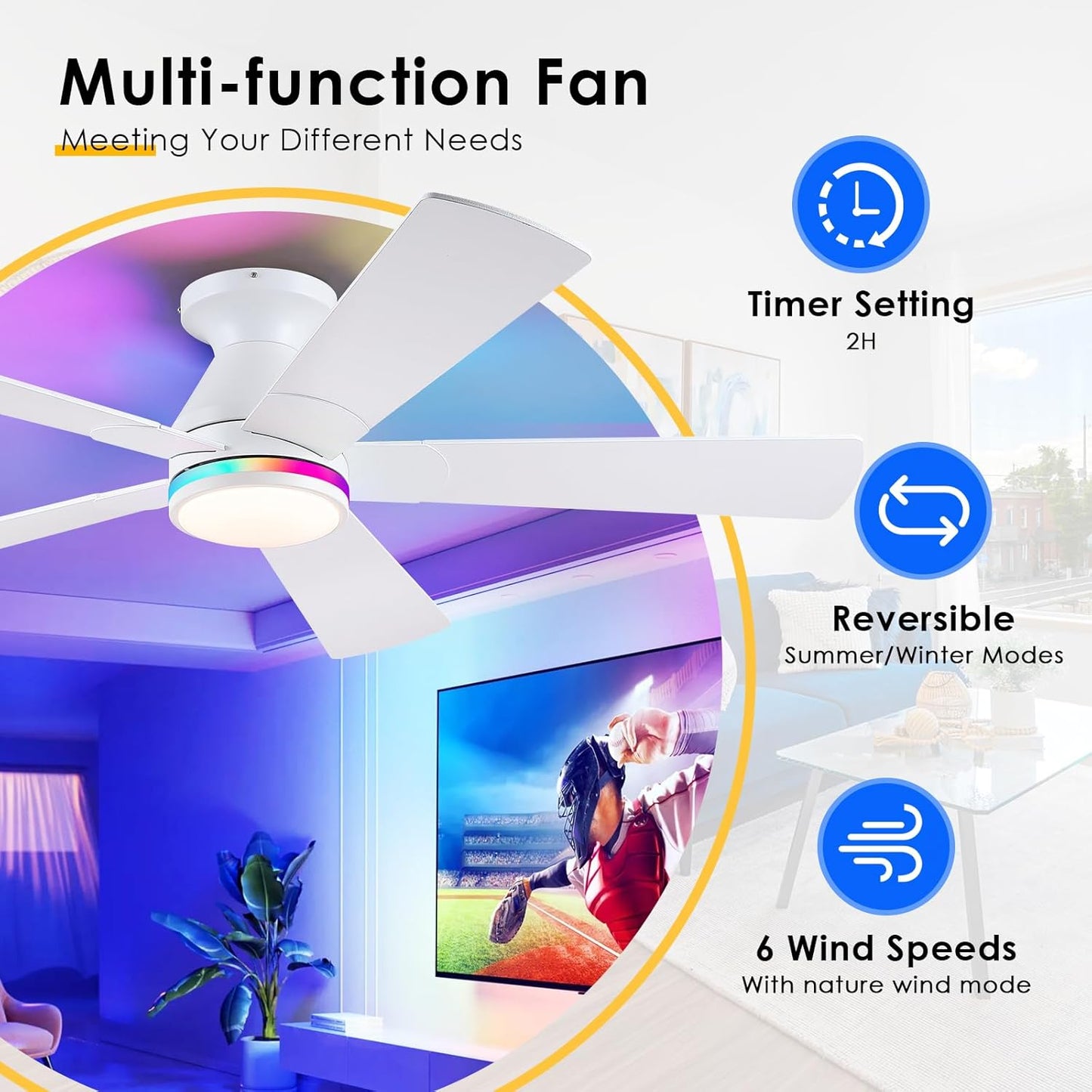 52 Inch Ceiling Fan