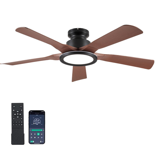 52 Inches Low Profile Ceiling Fan