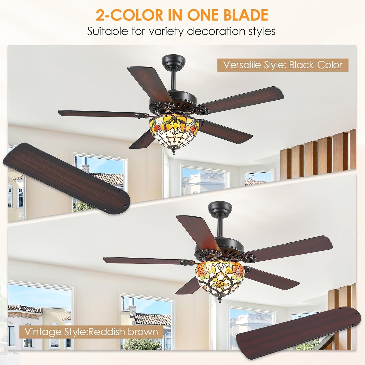 52 Inches Ceiling Fan