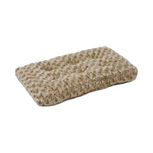 Bellura Pet - Mocha Swirl Lush Pet Bedding - Coffee Brown