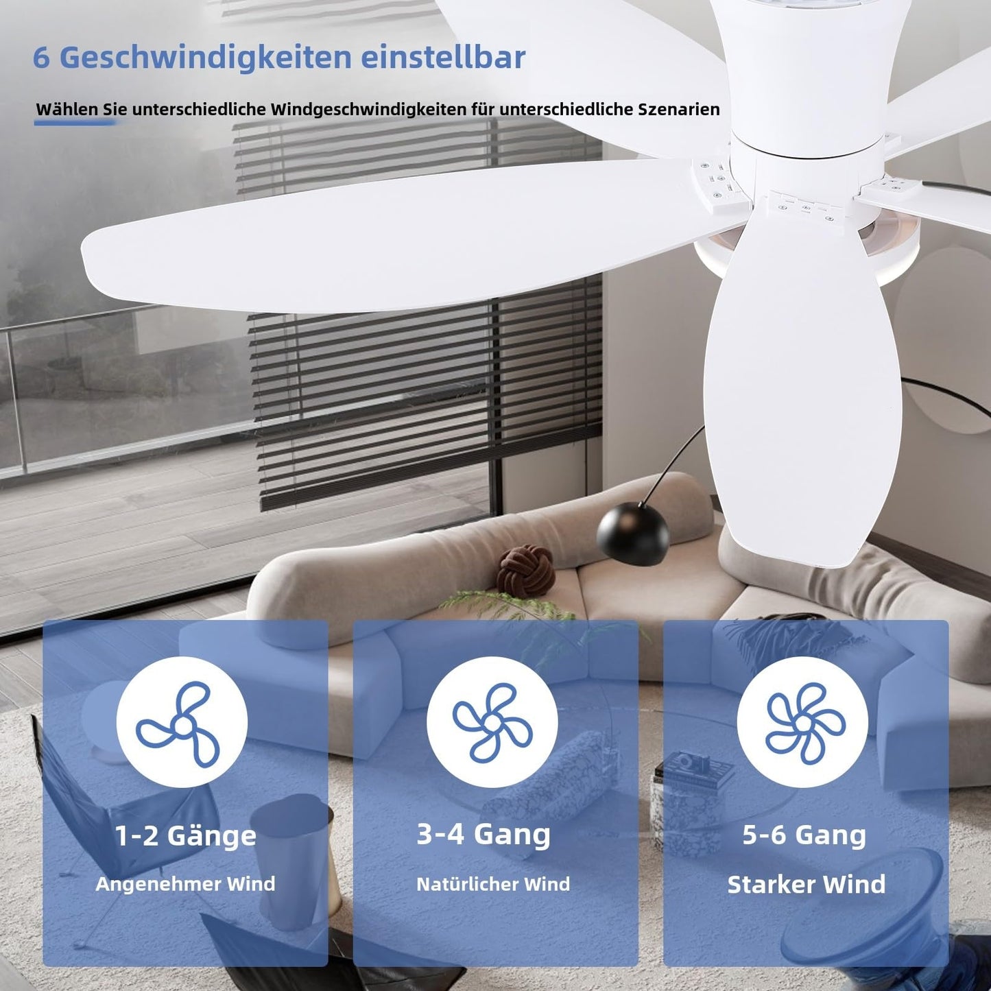 36 Flush Mount Ceiling Fan,Modern Ceiling Fan