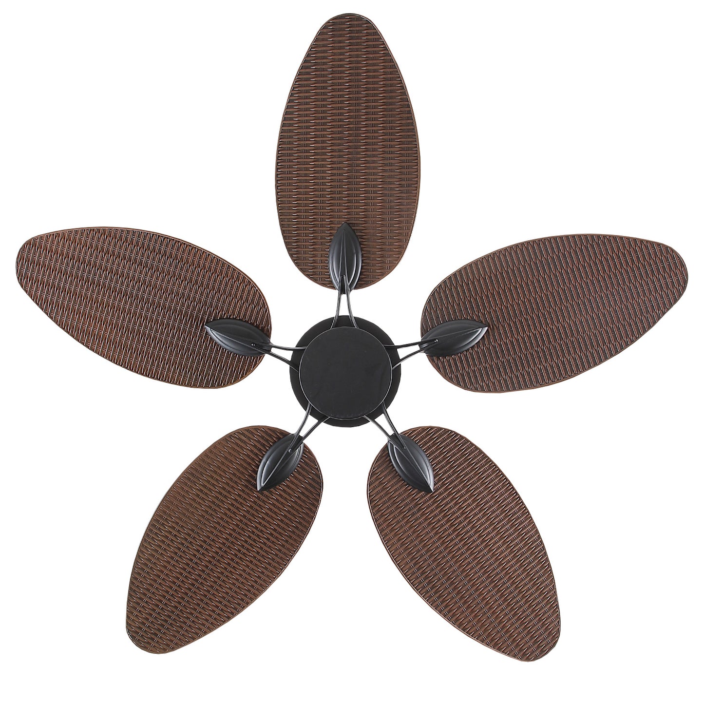 50 Inches Brown Ceiling Fan without Light