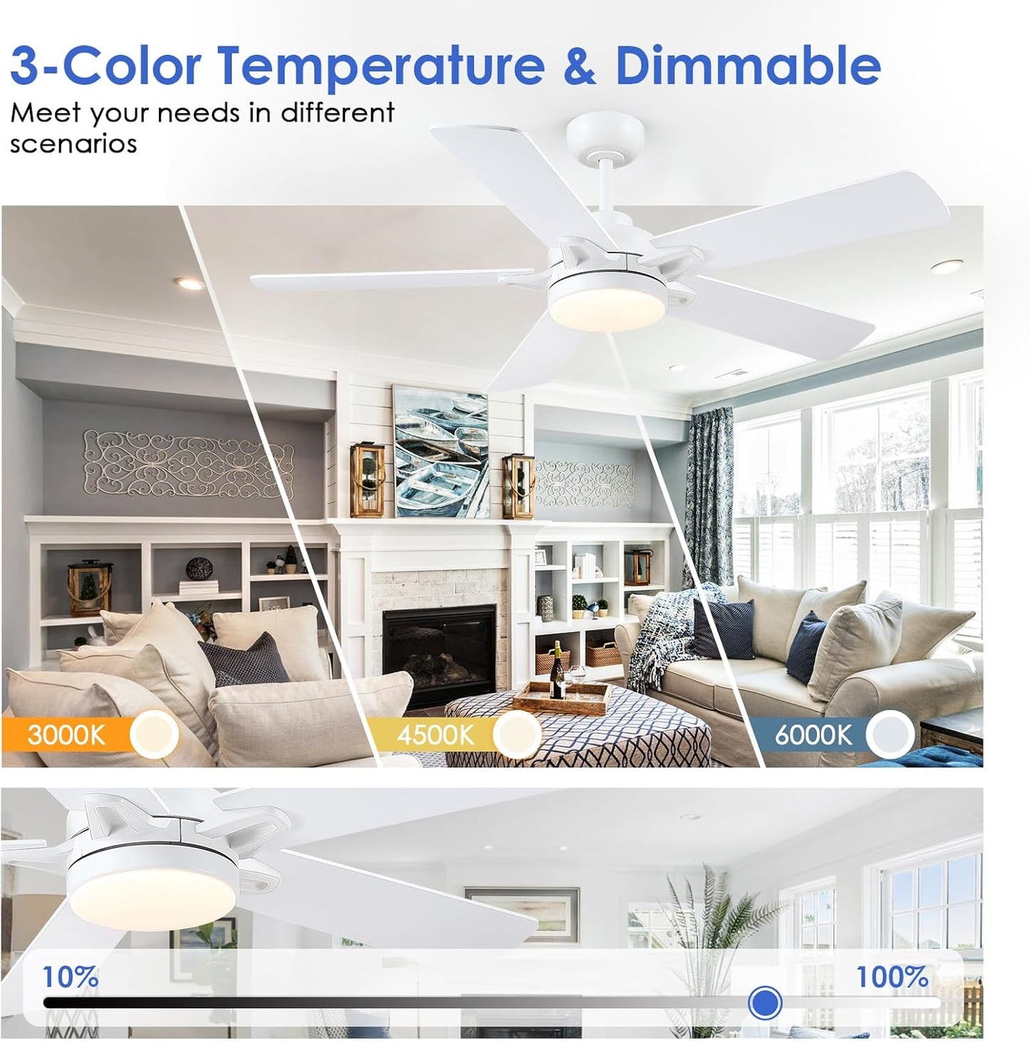 52 Inch Ceiling Fan