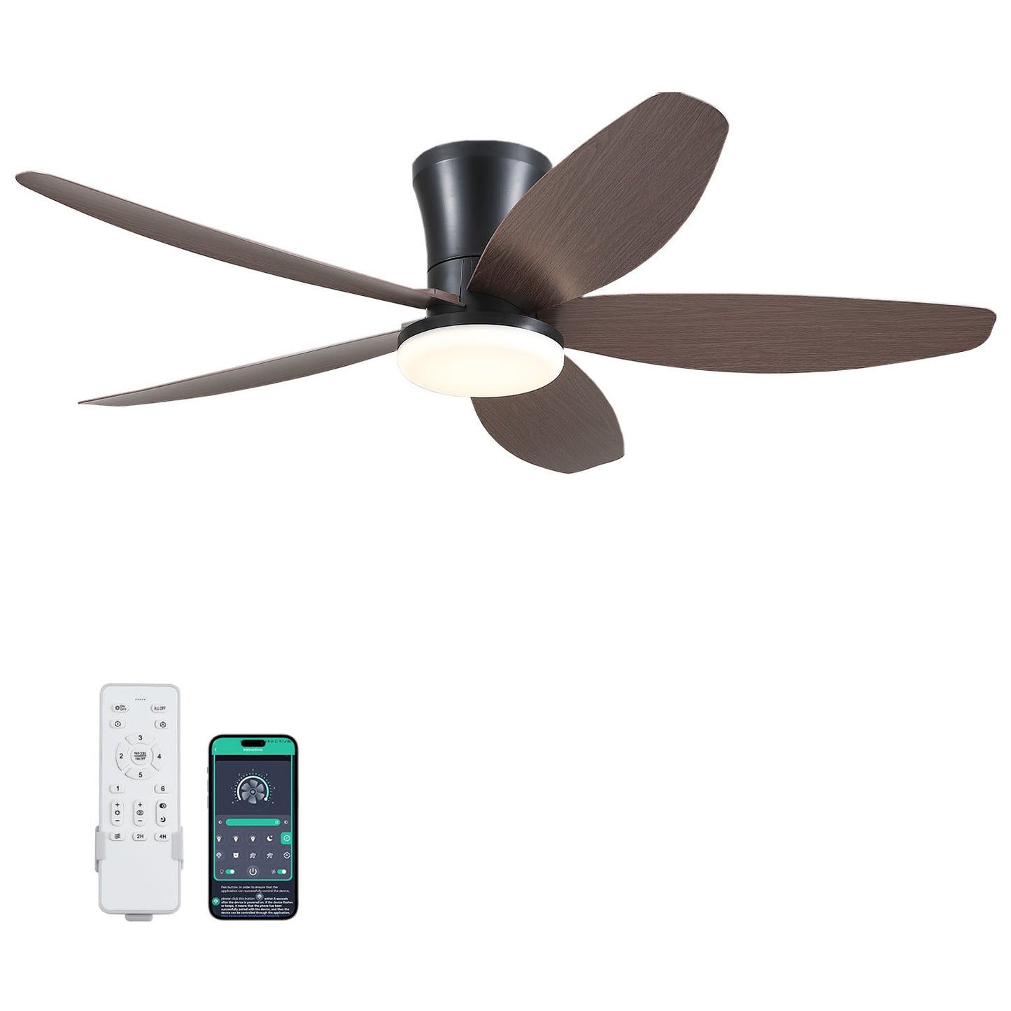 42 Inches Low Profile Ceiling Fan