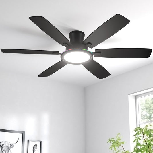 54 Inch Ceiling Fan with Light
