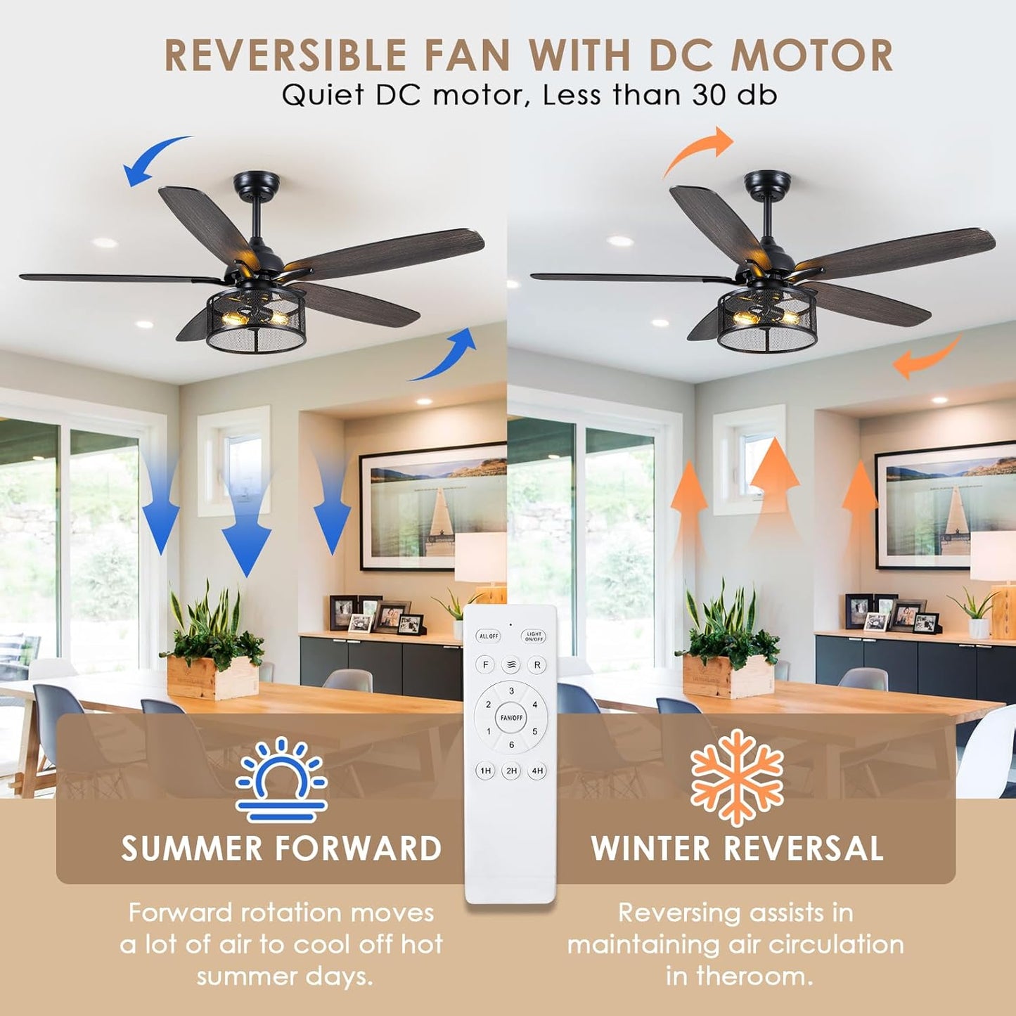 52 Inch Ceiling Fan