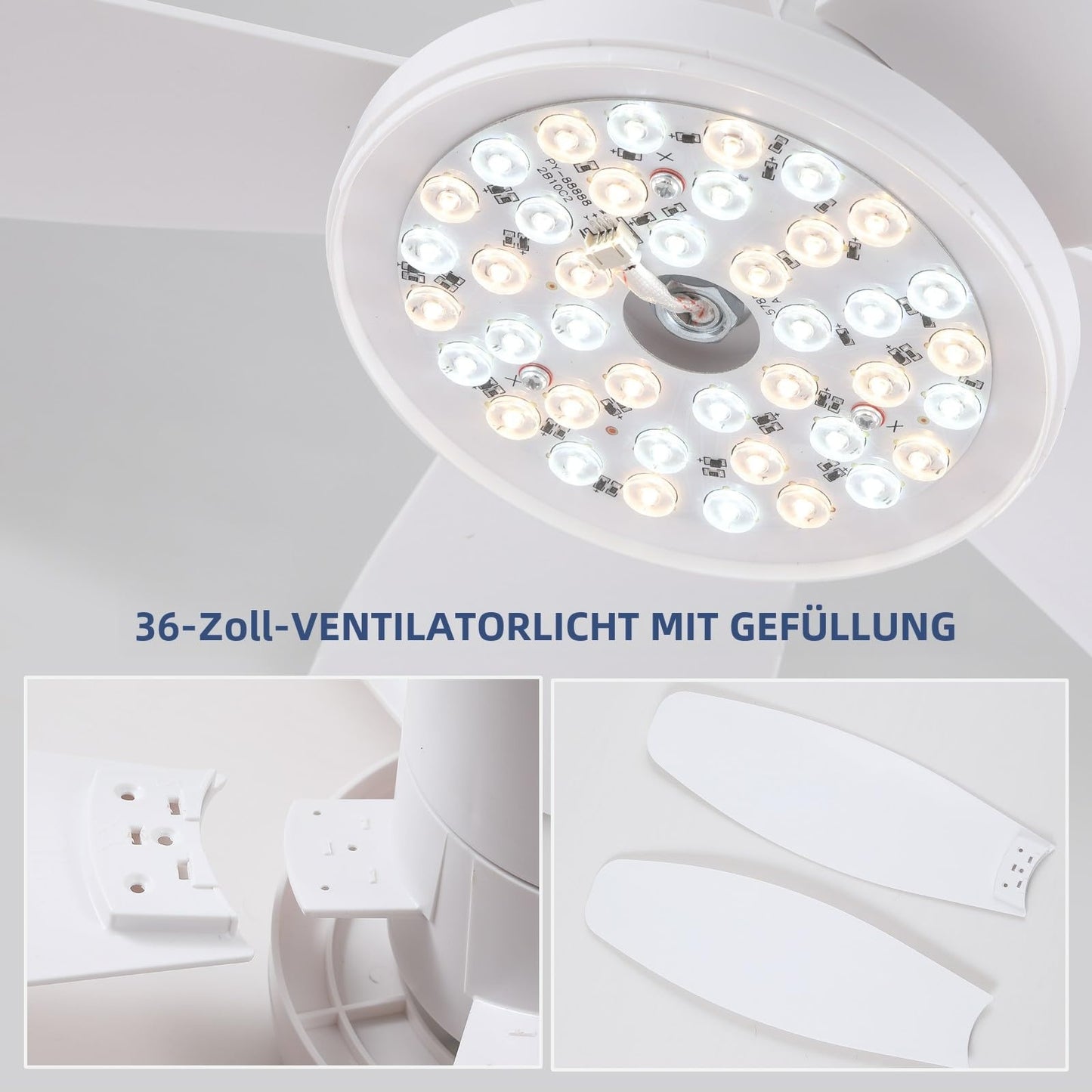 36 Flush Mount Ceiling Fan,Modern Ceiling Fan