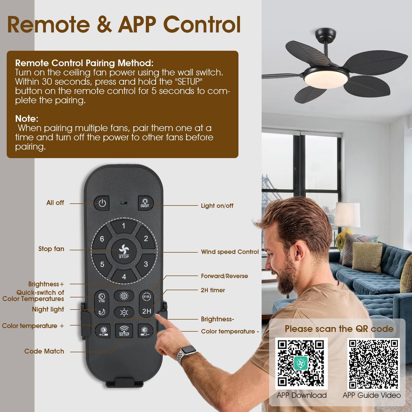 48 inch ceilng fan