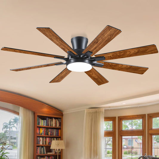 52 Inches Low Profile Ceiling Fan