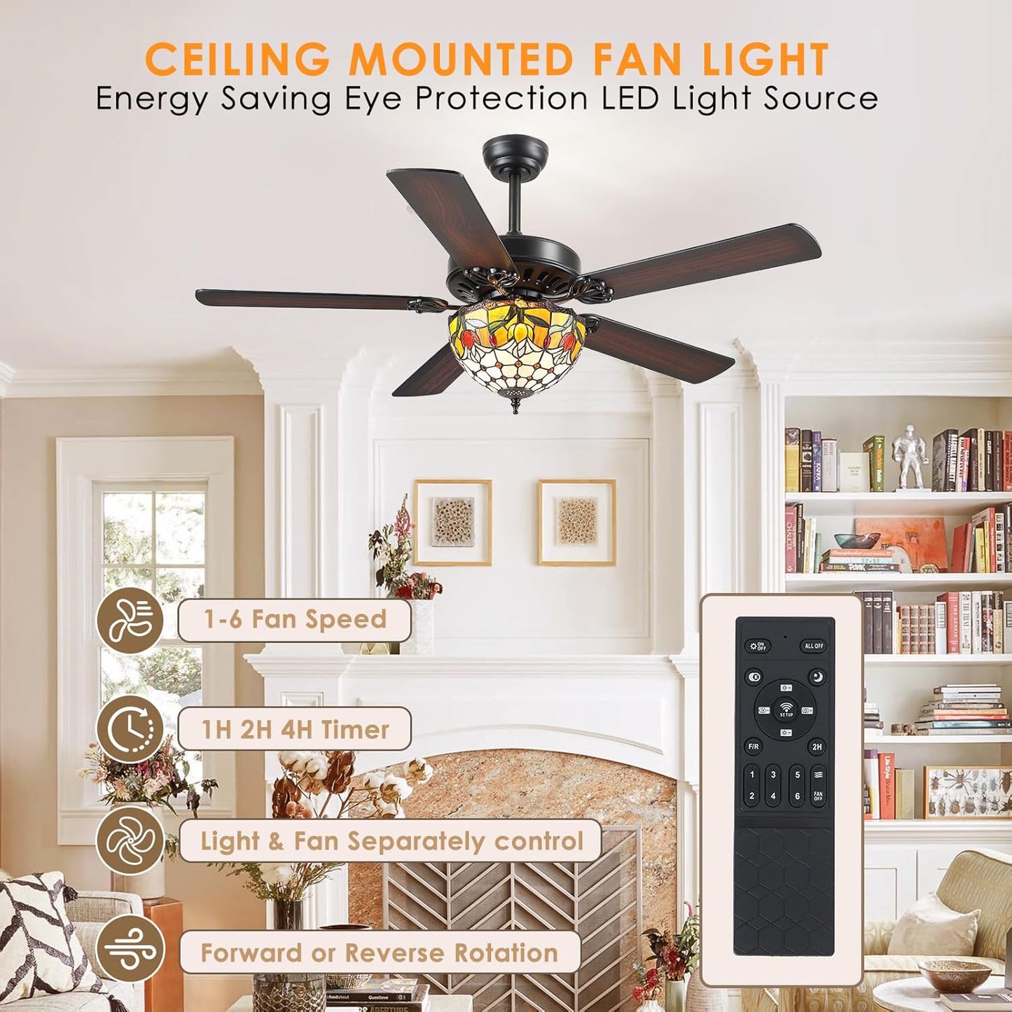 52 Inches Ceiling Fan