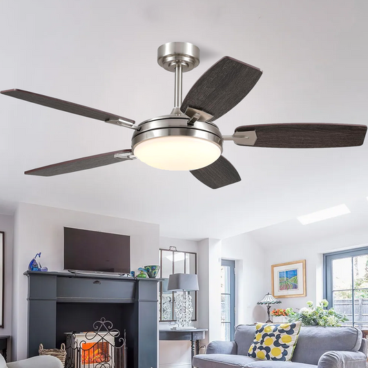 52 inch downrod Ceiling fan with Light